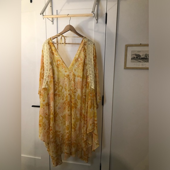 Lost in love duster/kimono FREE PEOPLE - Picture 4 of 7